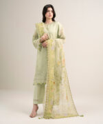 Unstitched 3-Piece Ensemble - View 2