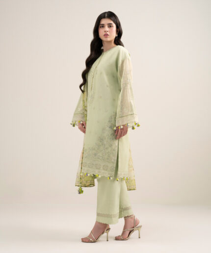 Unstitched 3-Piece Ensemble - View 1