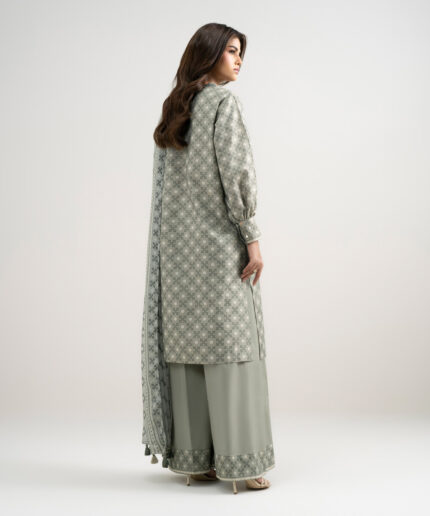 Unstitched 3-Piece Ensemble - View 1