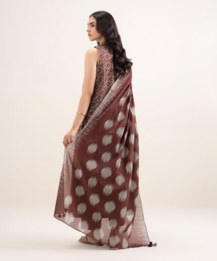 Unstitched 3-Piece Ensemble - View 2