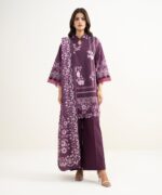 Unstitched 3-Piece Ensemble - View 2
