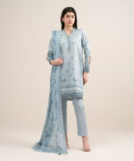 Unstitched 3-Piece Ensemble - View 2