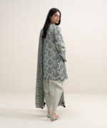 Grey Lawn Unstitched Ensemble - View 5