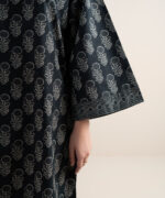 Off White And Black Lawn Unstitched Ensemble - View 4