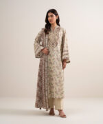 Light Beige Lawn Unstitched Ensemble - View 3