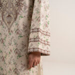 Light Beige Lawn Unstitched Ensemble - View 1