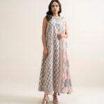 Light Pink Lawn Unstitched Ensemble - View 1