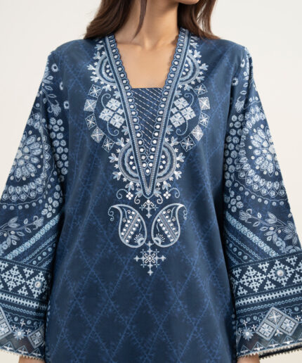 Unstitched 3-Piece Ensemble - View 2
