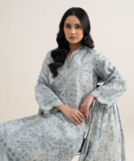 Grey Lawn Unstitched Ensemble - View 5