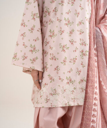 Unstitched 3-Piece Ensemble - View 1