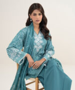 Unstitched 3-Piece Ensemble - View 1