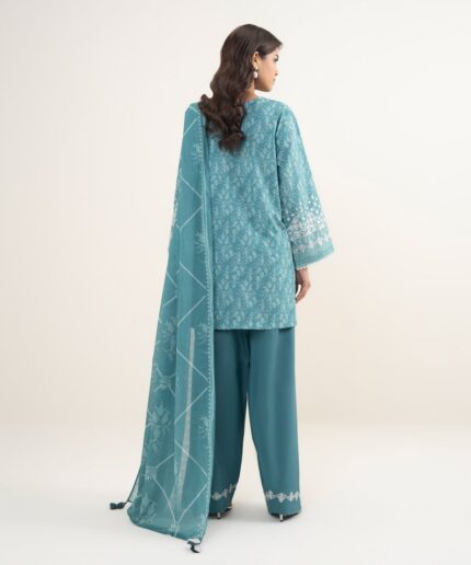 Unstitched 3-Piece Ensemble - View 2