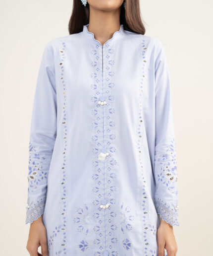 Unstitched 3-Piece Ensemble - View 2