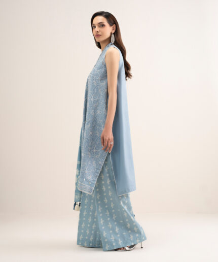 Unstitched 3-Piece Ensemble - View 1