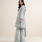 Grey Lawn Unstitched Ensemble - View 1