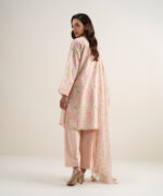 Light Pink Lawn Unstitched Ensemble - View 2