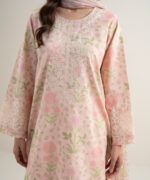 Light Pink Lawn Unstitched Ensemble - View 3