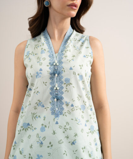 Unstitched 3-Piece Ensemble - View 2