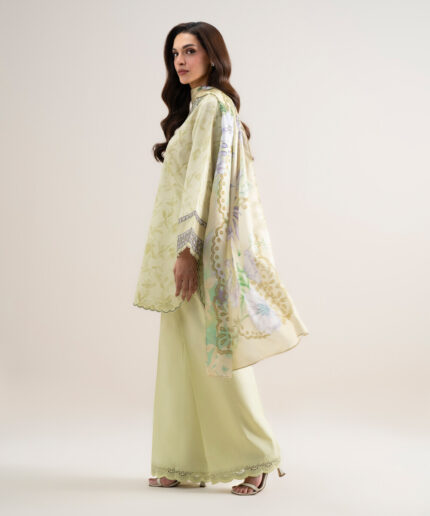 Unstitched 3-Piece Ensemble - View 1
