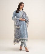 Unstitched 3-Piece Ensemble - View 3