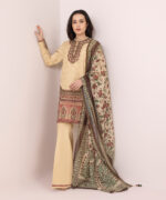 Unstitched 3-Piece Ensemble - View 2