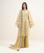 Unstitched 3-Piece Ensemble - View 3