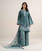 Unstitched 3-Piece Ensemble - View 2