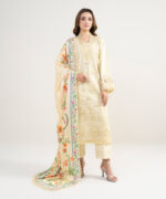 Unstitched 3-Piece Ensemble - View 4