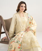 Unstitched 3-Piece Ensemble - View 2