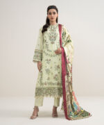 Unstitched 3-Piece Ensemble - View 4