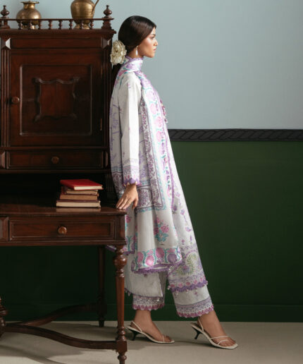 Unstitched 3-Piece Ensemble - View 2