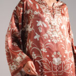Brown Blended Satin Shirt Suit - View 1