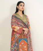 Multi Blended Grip Silk A-Line Suit - View 1