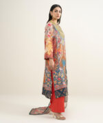 Multi Blended Grip Silk A-Line Suit - View 3