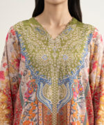 Multi Blended Grip Silk A-Line Suit - View 5