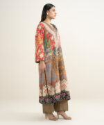 Multi Blended Grip Silk A-Line Suit - View 5