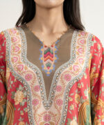 Multi Blended Grip Silk A-Line Suit - View 4