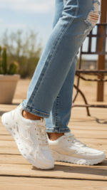 Fawn Casual Sneaker For Ladies AT7379 - View 1