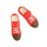 Red Casual Sneaker For Women AT7401 - View 5