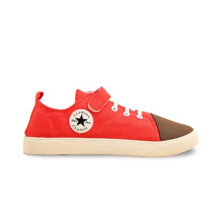 Red Casual Sneaker For Women AT7401 - View 2
