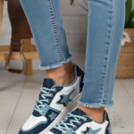 Blue Casual Sneaker For Ladies AT7402 - View 1