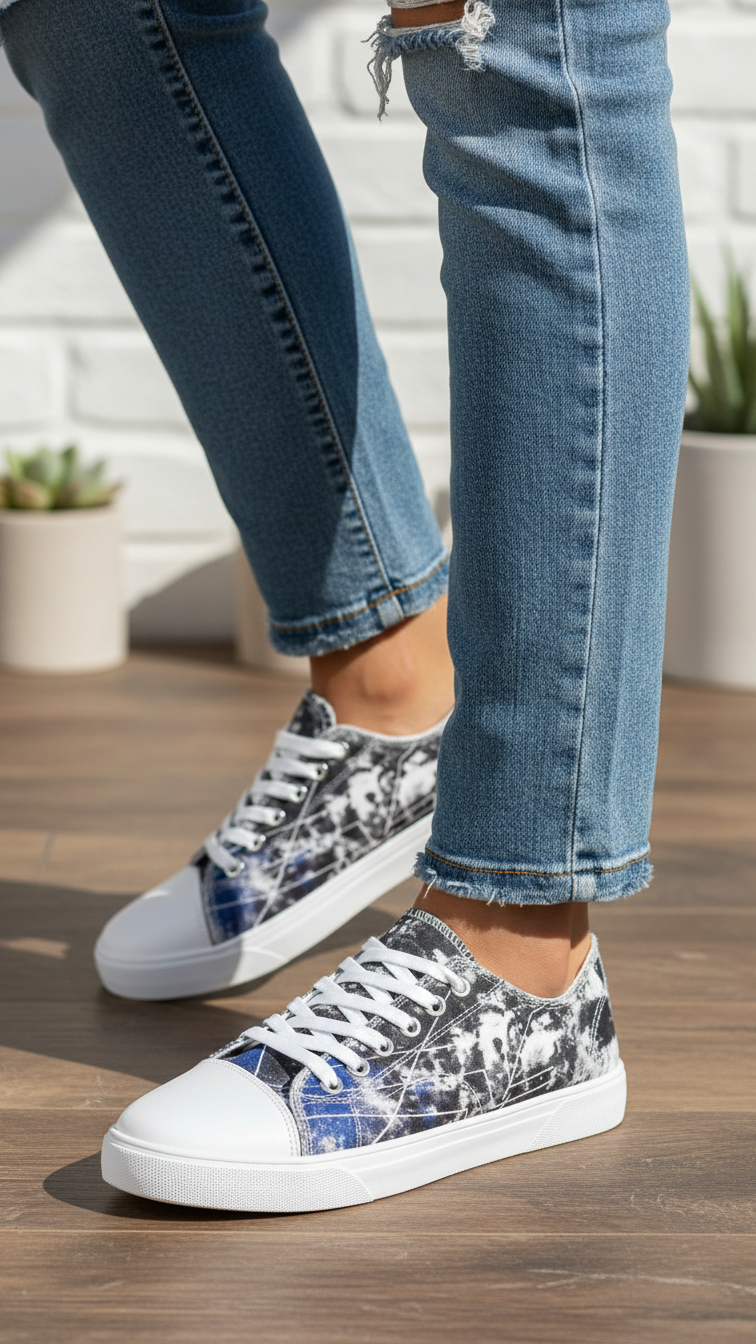 AT7403-12.png Blue Casual Women Sneaker AT7403 - View 1