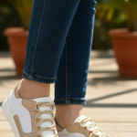 White Casual Sneaker For Women AT7407 - View 1