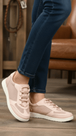 Pink Casual Sneaker For Women AT7407 - View 1