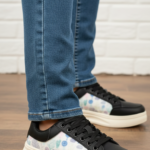 Black Casual Sneaker For Women AT7409 - View 1