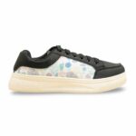Black Casual Sneaker For Women AT7409 - View 2
