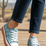 Blue Casual Women Sneaker AT7439 - View 1
