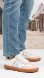 Pink Casual Sneaker AT7440 - View 1