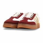 Maroon Casual Sneaker For Women AT7440 - View 3