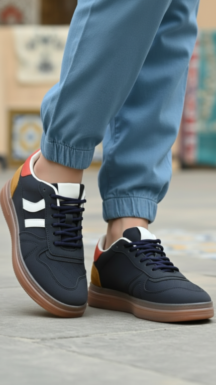 Navy Casual Sneaker For Women AT7441 - View 1